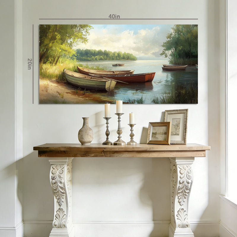 White Wildlife Nature Canvas Wall Art for Living Room Prints Artwork Bedroom Office Decor