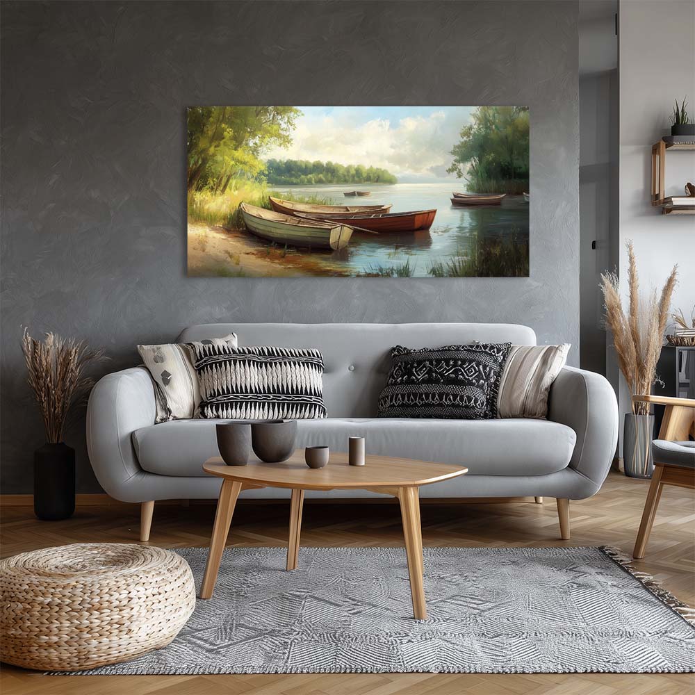 White Wildlife Nature Canvas Wall Art for Living Room Prints Artwork Bedroom Office Decor