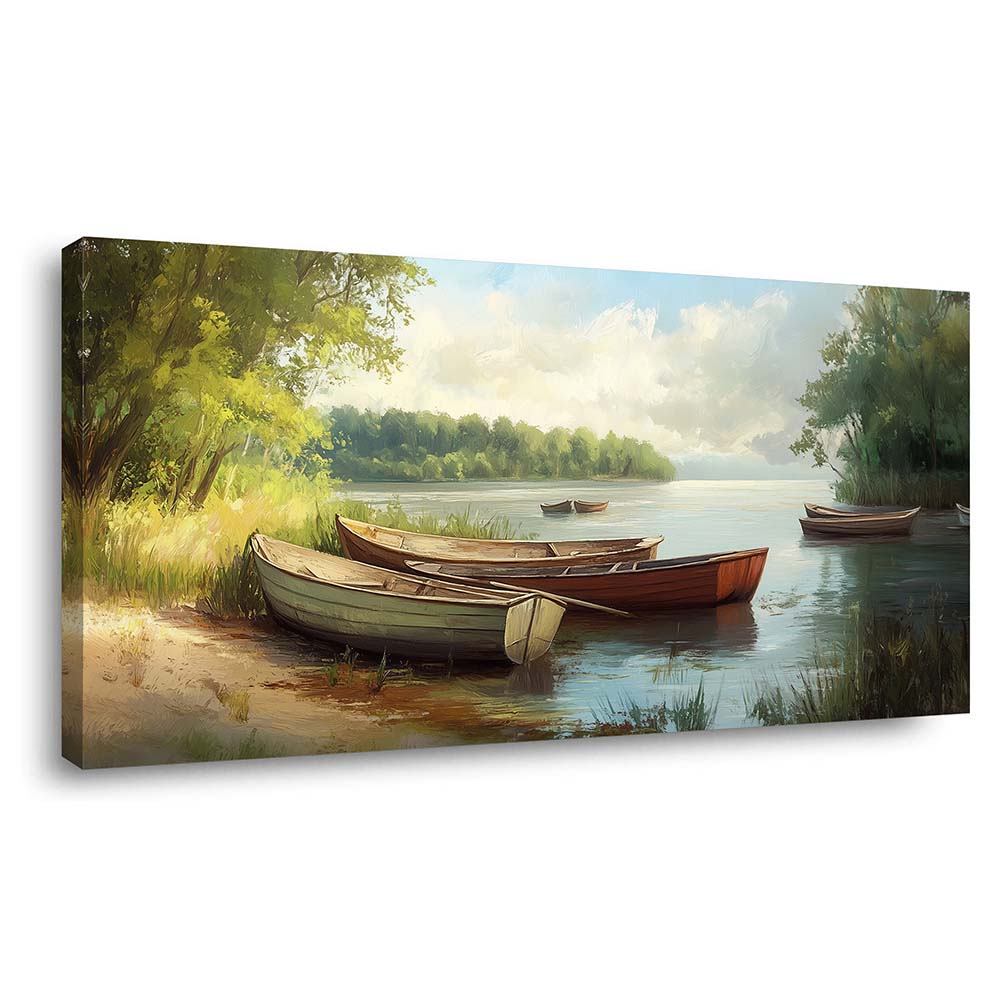 White Wildlife Nature Canvas Wall Art for Living Room Prints Artwork Bedroom Office Decor