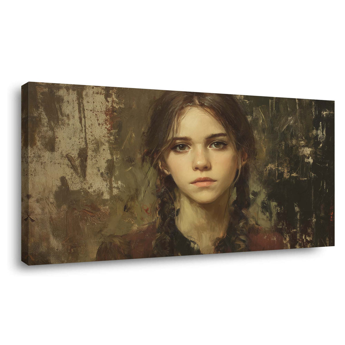 Black Retro Nature Wall Art Canvas Painting Prints Artwor Office Bedroom Living Room Decor