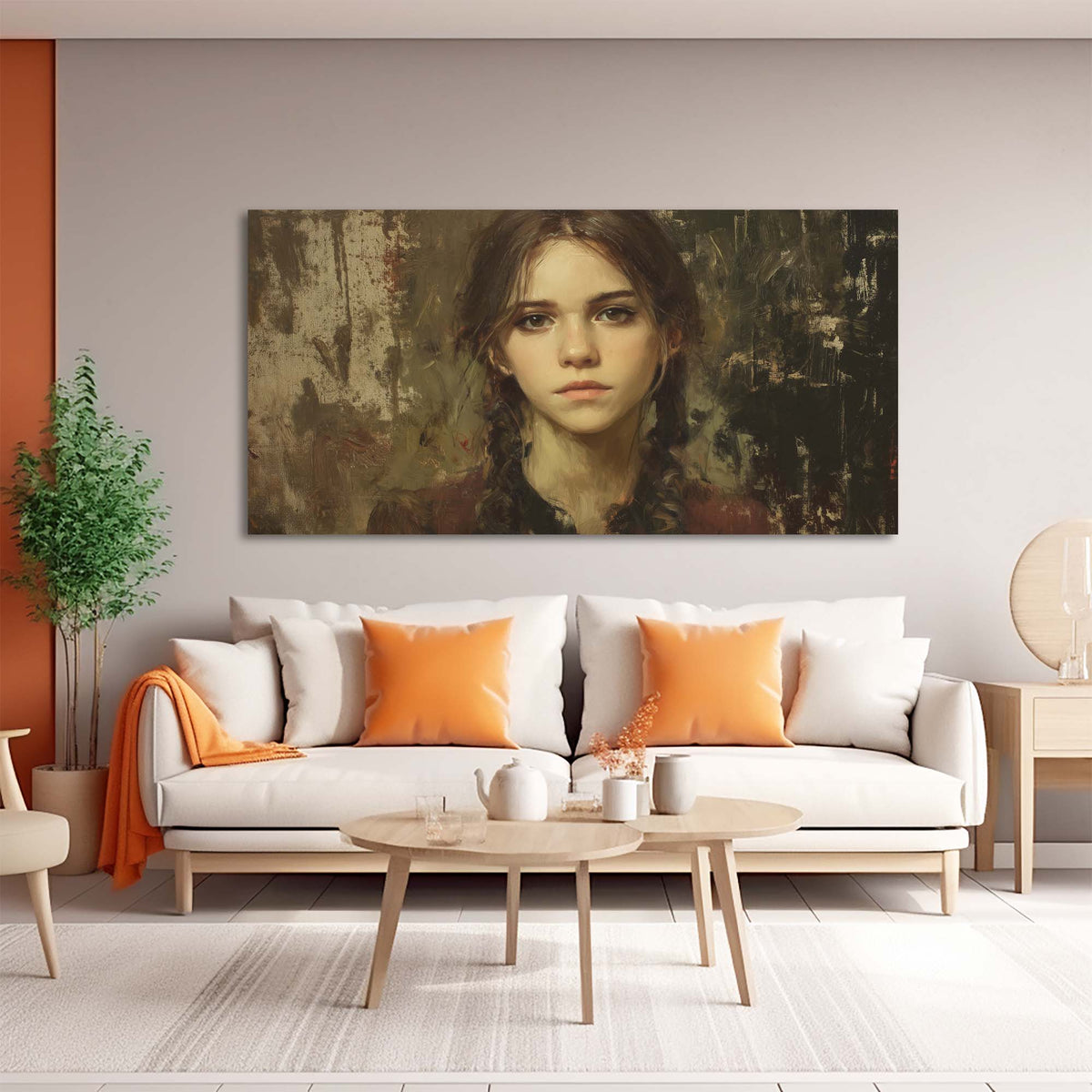 Black Retro Nature Wall Art Canvas Painting Prints Artwor Office Bedroom Living Room Decor
