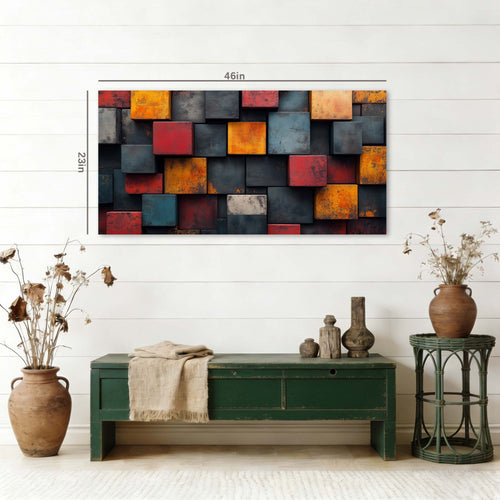 Black Retro Vintage Wall Art for Living Room Canvas Painting Prints Artwork Family Bedroom Office Decor