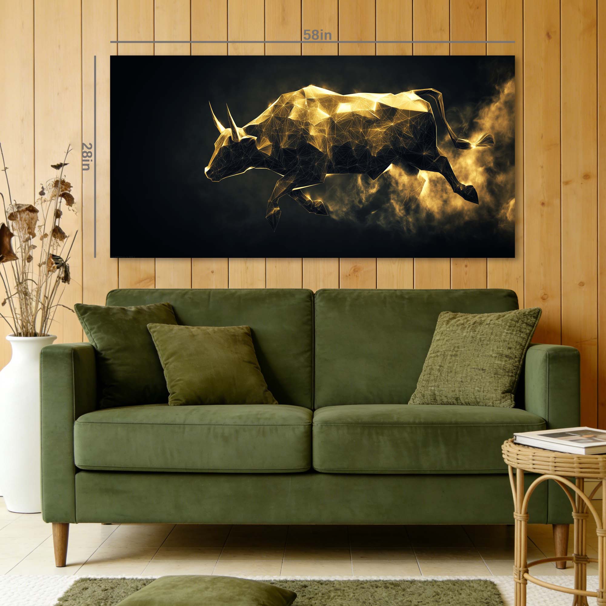 Gold Abstract Wall Art for Living Room Canvas Painting Prints Art Deco Artwork Office Bedroom Decor