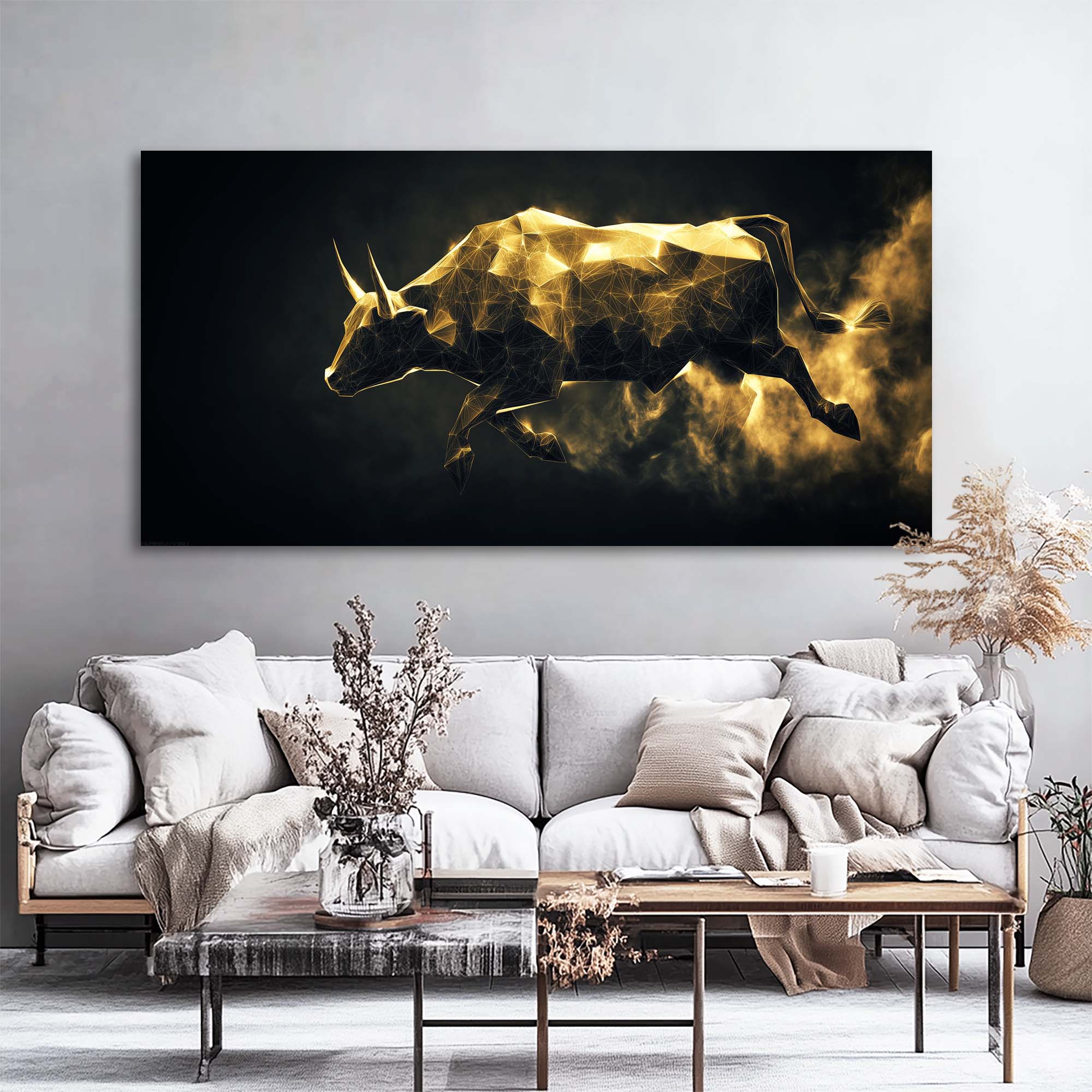 Gold Abstract Wall Art for Living Room Canvas Painting Prints Art Deco Artwork Office Bedroom Decor