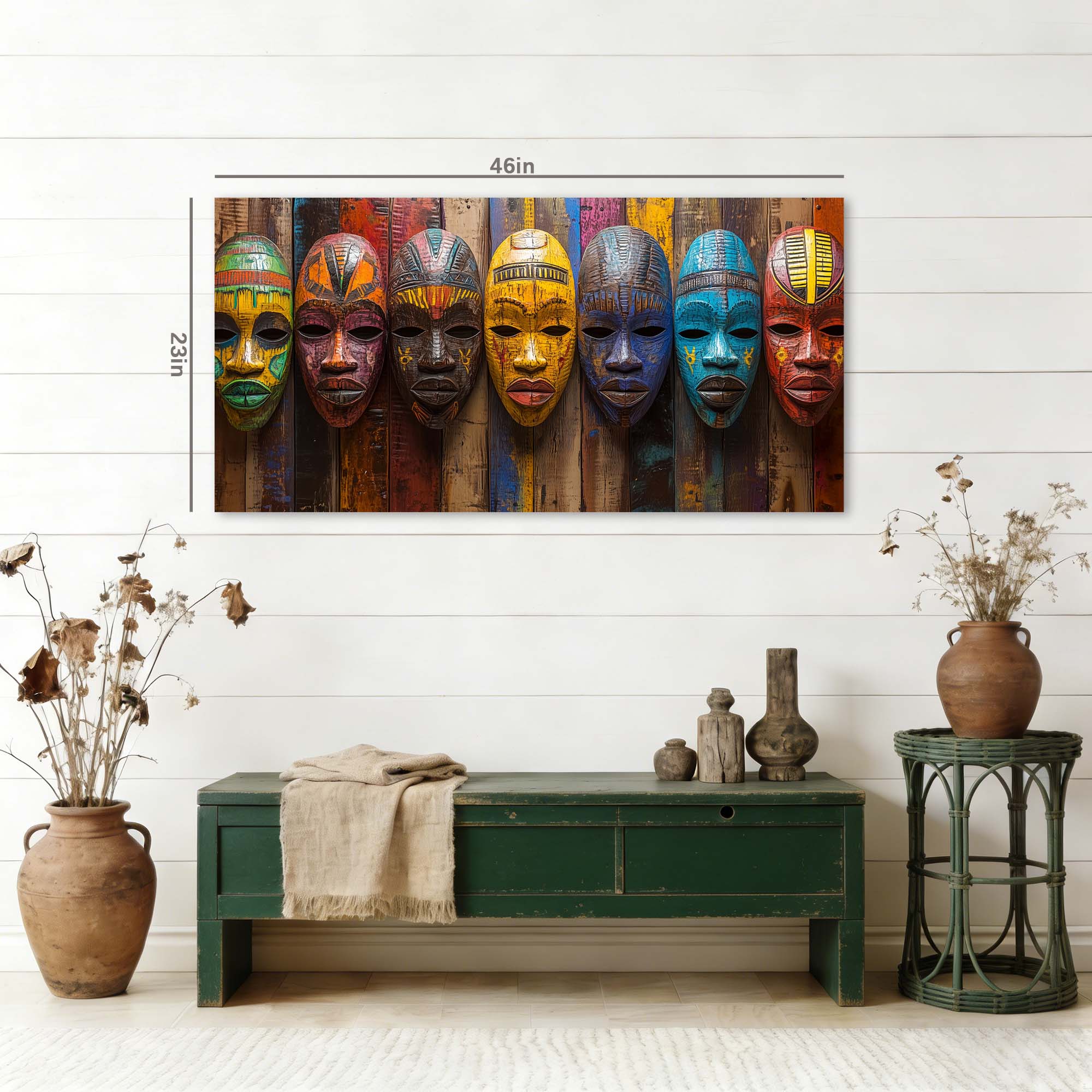 Yellow Traditional Religious Wall Art Art Deco Painting Prints Canvas Artwork Living Room Family Bedroom Office Decor