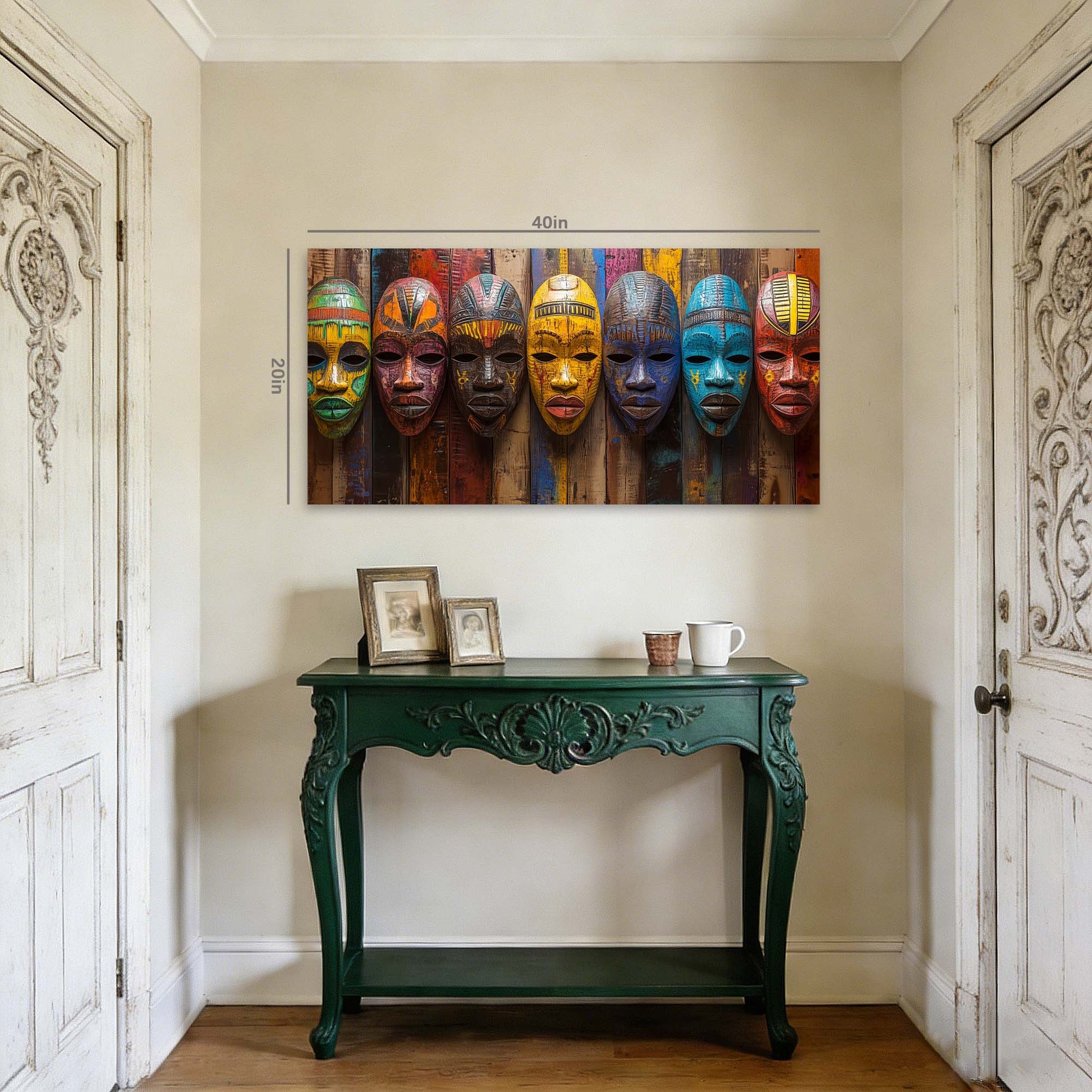 Yellow Traditional Religious Wall Art Art Deco Painting Prints Canvas Artwork Living Room Family Bedroom Office Decor