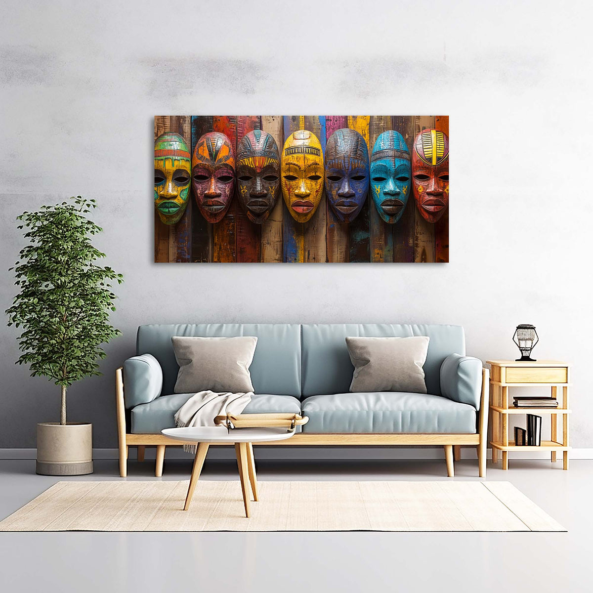 Yellow Traditional Religious Wall Art Art Deco Painting Prints Canvas Artwork Living Room Family Bedroom Office Decor