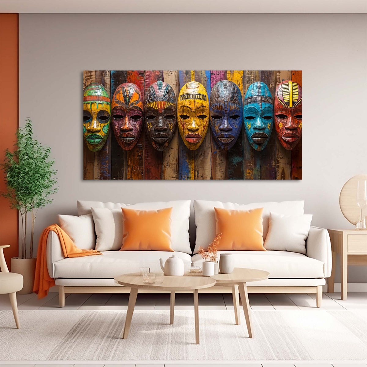Yellow Traditional Religious Wall Art Art Deco Painting Prints Canvas Artwork Living Room Family Bedroom Office Decor