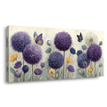 Purple Pretty Floral Wall Art Canvas Painting Prints Artwor Office Bedroom Living Room Decor