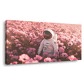 Khaki Mysterious Floral Wall Art for Living Room Canvas Painting Prints Artwork Family Bedroom Office Decor