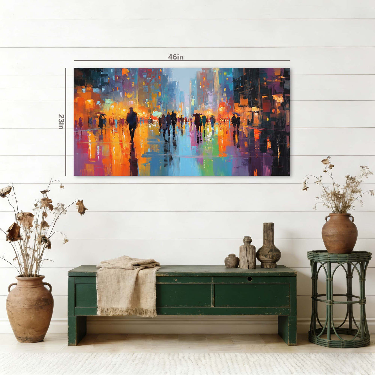 Orange Urban Maps Wall Art Modern Canvas Painting Prints Artwork Office Hallway Bedroom Living Room Decor
