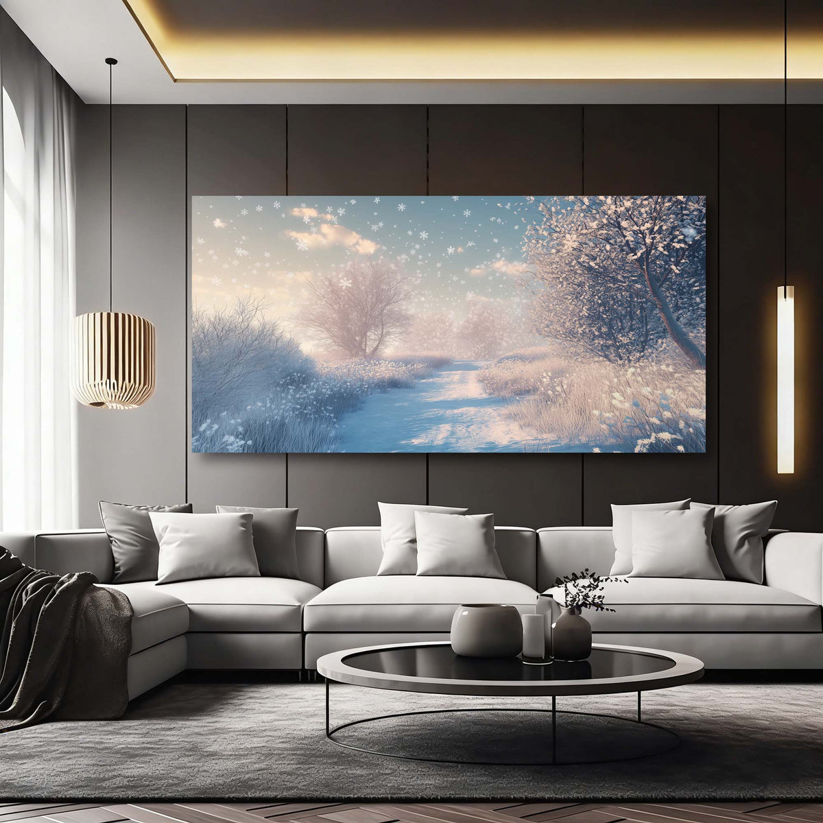 Red Nature Wall Art Paintings Print Canvas Painting Prints Modern Artwork Office Living Room Over the Couch Bedroom Decor