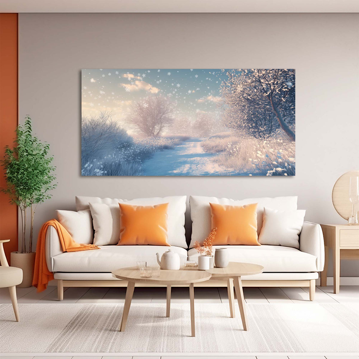 Red Nature Wall Art Paintings Print Canvas Painting Prints Modern Artwork Office Living Room Over the Couch Bedroom Decor