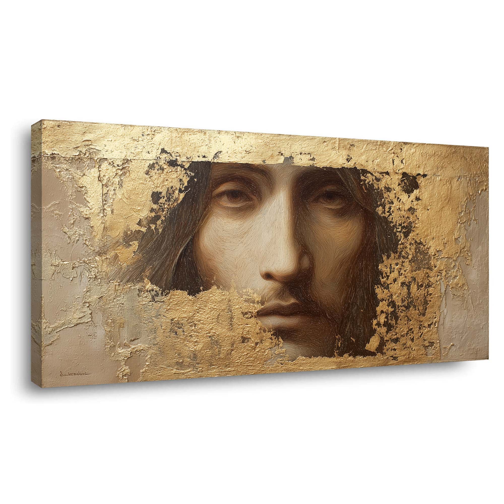 Brown Mysterious Horror Wall Art for Living Room Canvas Painting Prints Artwork Family Bedroom Office Decor