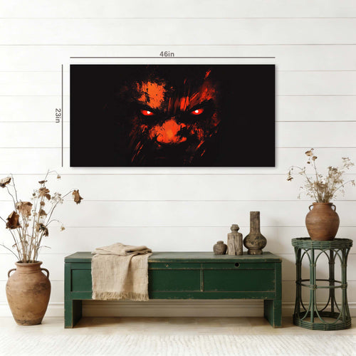 Black Rustic Abstract Wall Art Modern Canvas Painting Prints Artwork Office Hallway Bedroom Living Room Decor