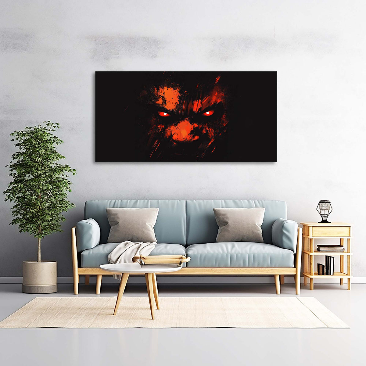 Black Rustic Abstract Wall Art Modern Canvas Painting Prints Artwork Office Hallway Bedroom Living Room Decor