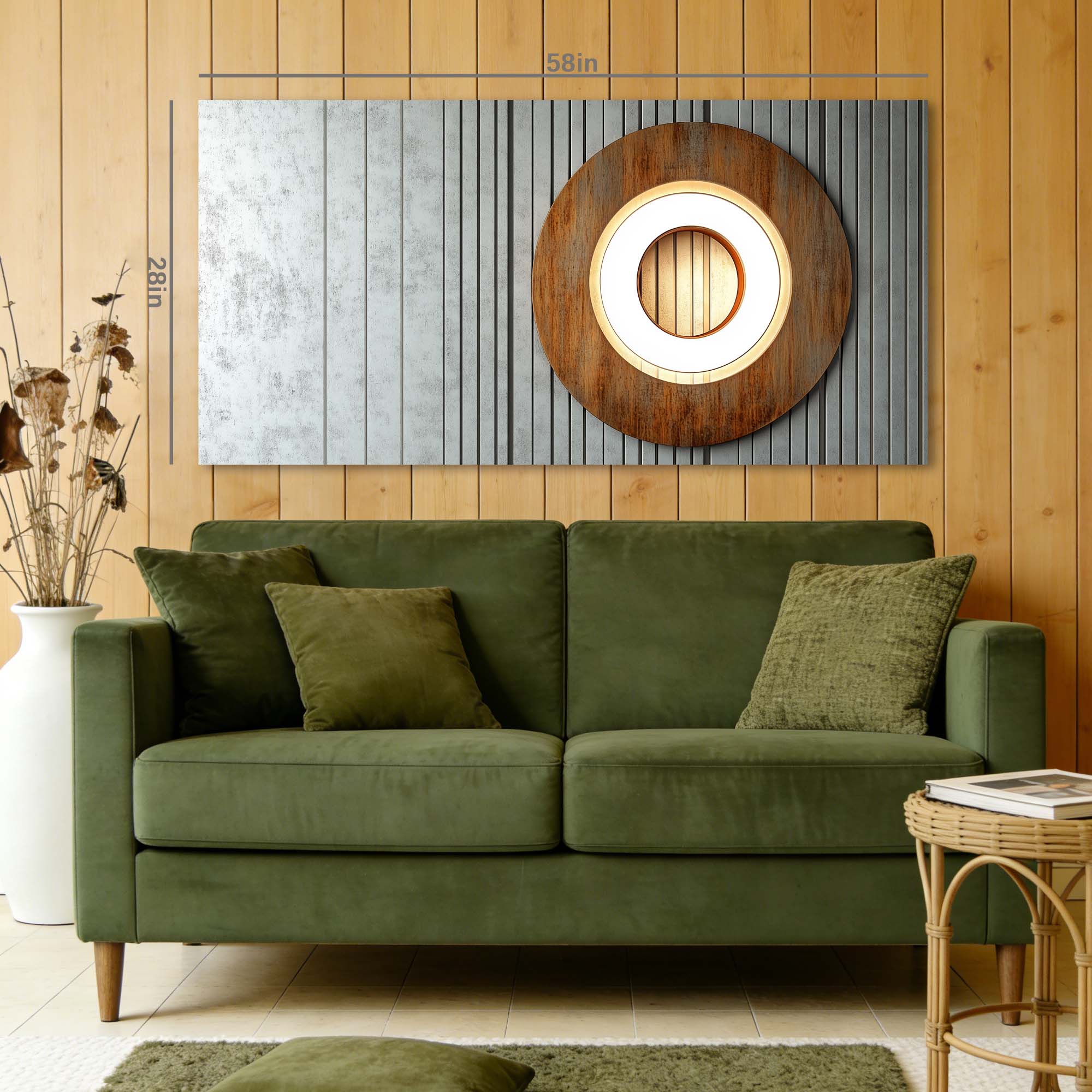 Brown Wildlife Nature Wall Art Art Deco Painting Prints Canvas Artwork Living Room Family Bedroom Office Decor