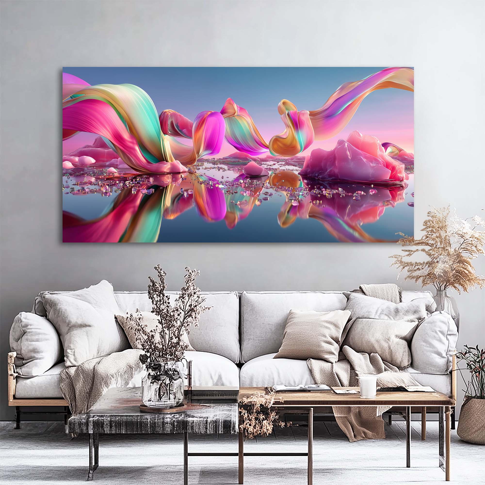 Yellow Abstract Wall Art Paintings Print Canvas Painting Prints Modern Artwork Office Living Room Over the Couch Bedroom Decor