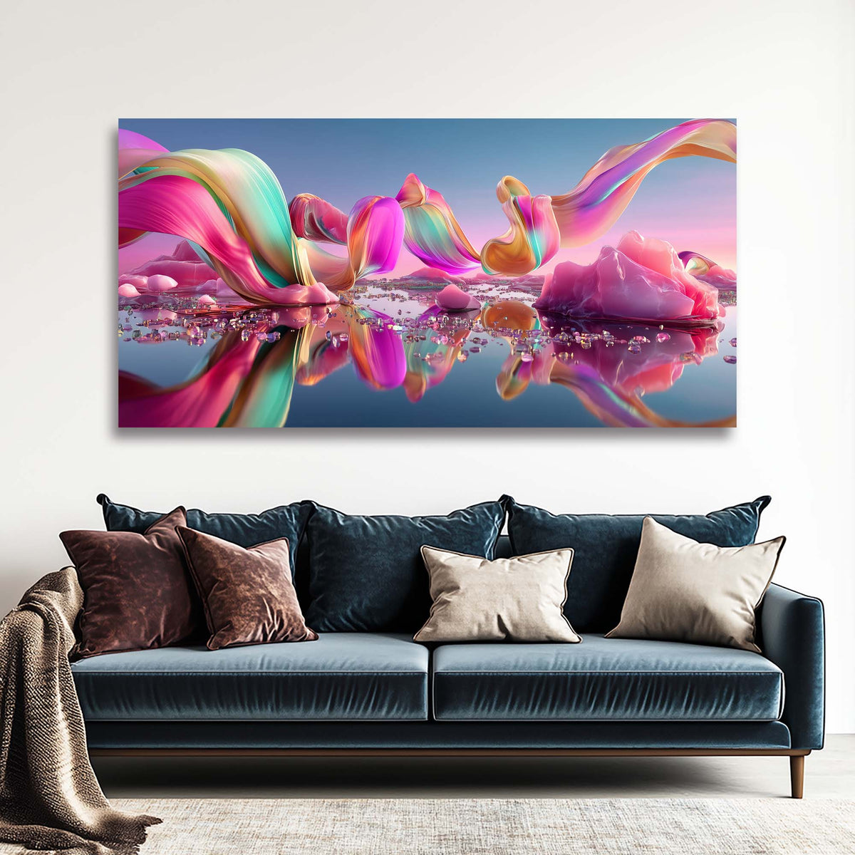 Yellow Abstract Wall Art Paintings Print Canvas Painting Prints Modern Artwork Office Living Room Over the Couch Bedroom Decor