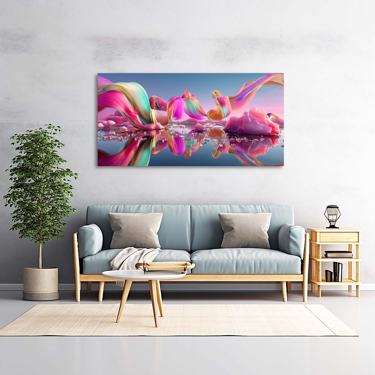 Yellow Abstract Wall Art Paintings Print Canvas Painting Prints Modern Artwork Office Living Room Over the Couch Bedroom Decor