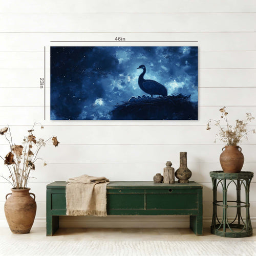 Blue Nature Wall Art Paintings Print Canvas Painting Prints Modern Artwork Office Living Room Over the Couch Bedroom Decor