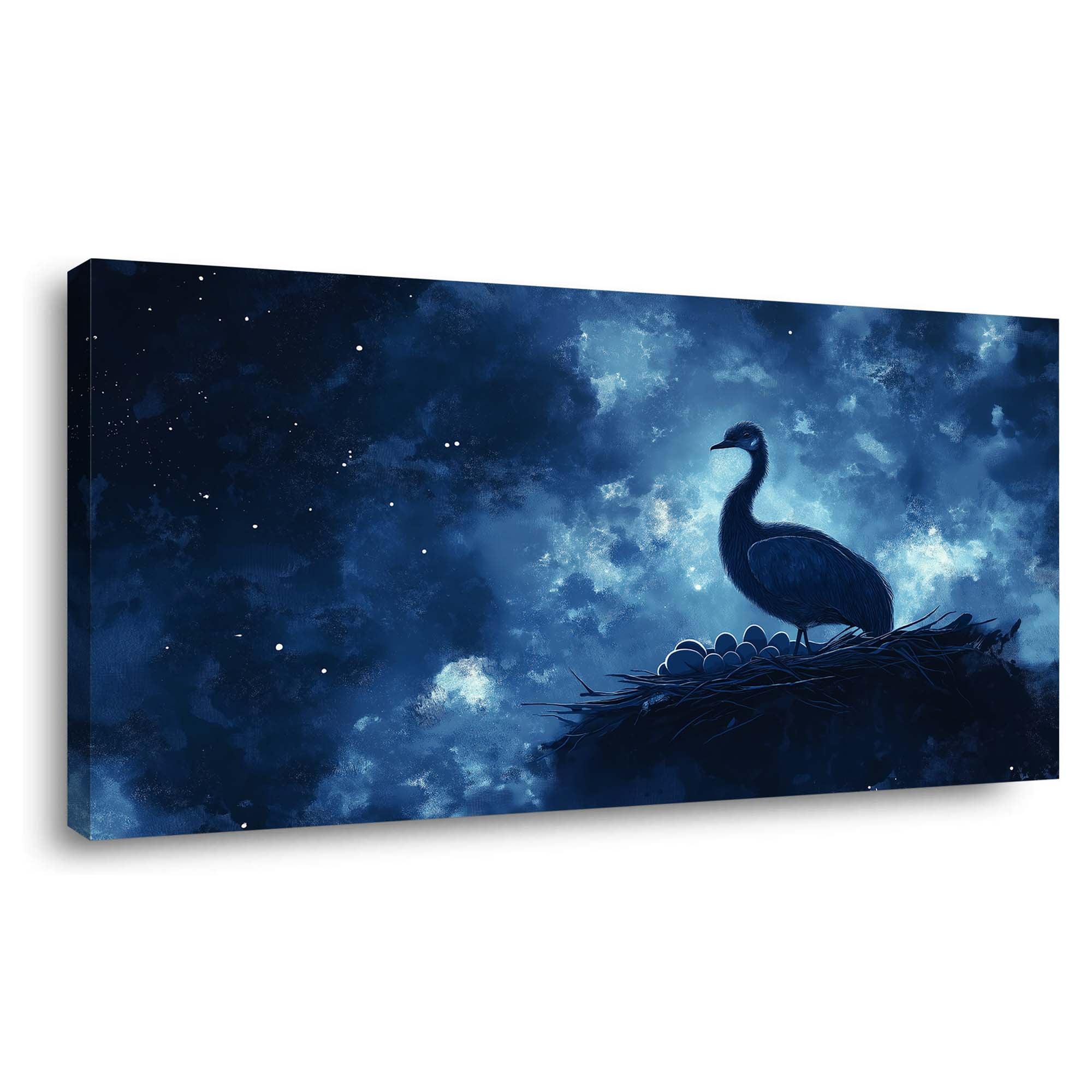Blue Nature Wall Art Paintings Print Canvas Painting Prints Modern Artwork Office Living Room Over the Couch Bedroom Decor