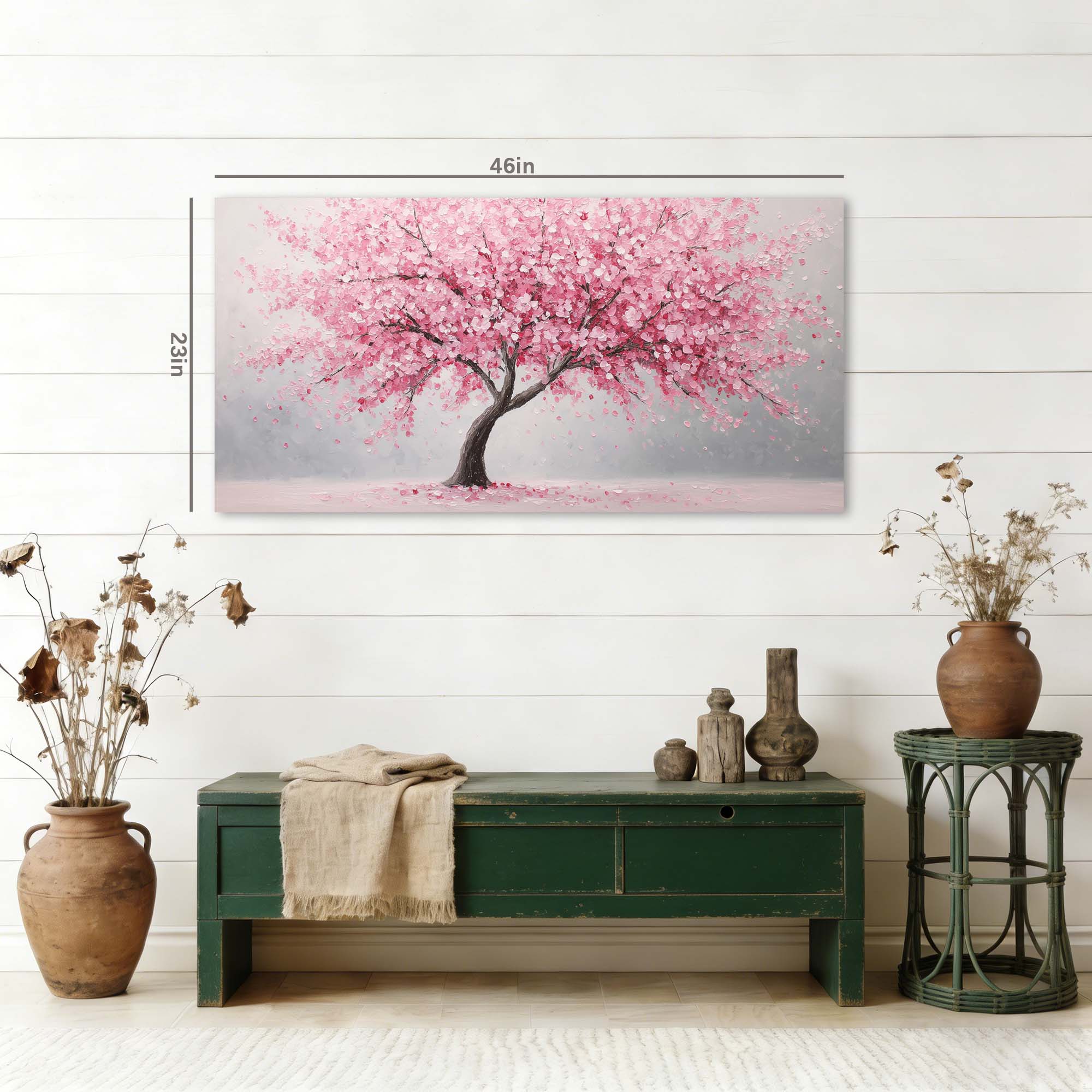 Red Nature Wall Art for Living Room Canvas Painting Prints Art Deco Artwork Office Bedroom Decor