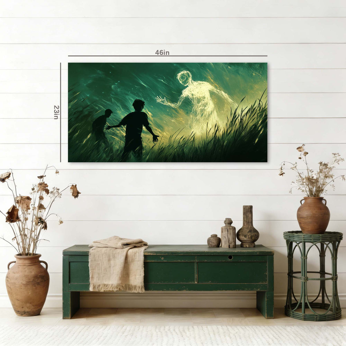 Black Mysterious Nature Wall Art Modern Canvas Painting Prints Artwork Office Hallway Bedroom Living Room Decor