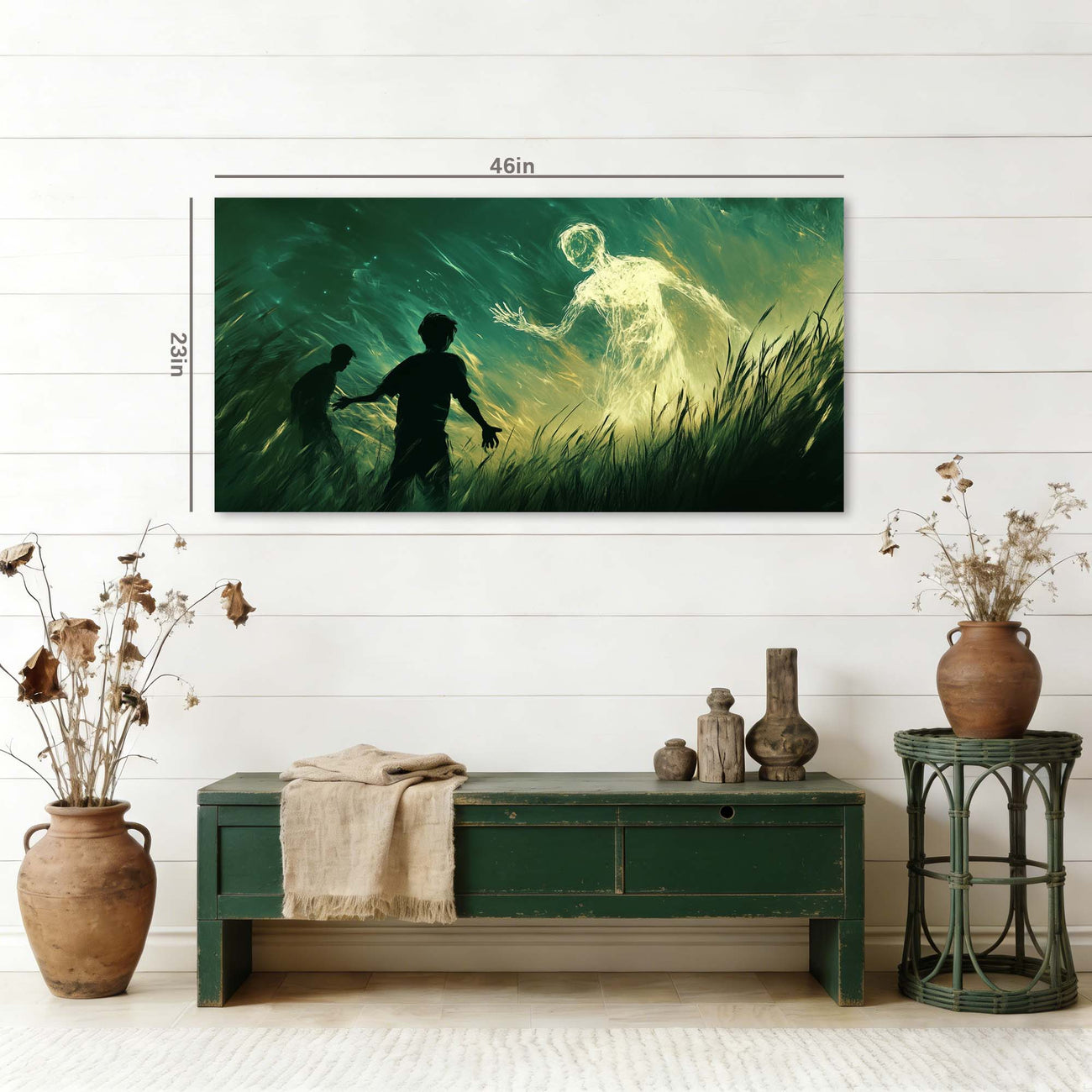 Black Mysterious Nature Wall Art Modern Canvas Painting Prints Artwork Office Hallway Bedroom Living Room Decor