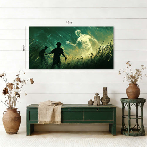 Black Mysterious Nature Wall Art Modern Canvas Painting Prints Artwork Office Hallway Bedroom Living Room Decor