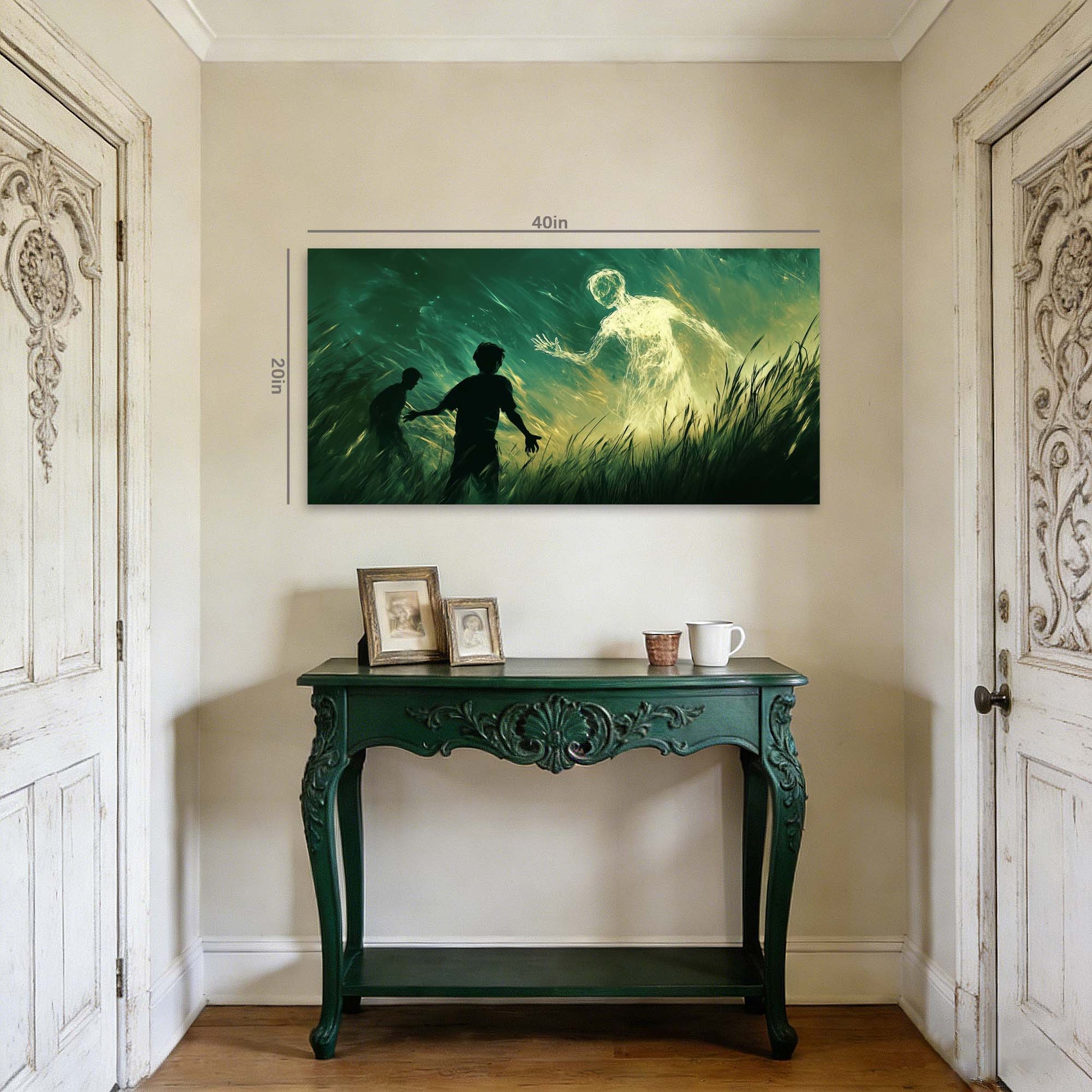 Black Mysterious Nature Wall Art Modern Canvas Painting Prints Artwork Office Hallway Bedroom Living Room Decor