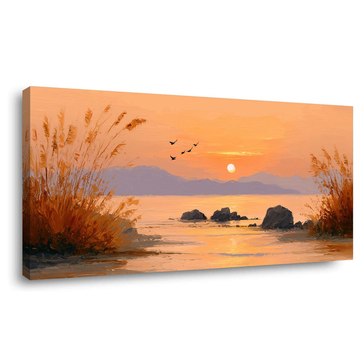 Khaki Mysterious Nature Wall Art Canvas Painting Prints Artwor Office Bedroom Living Room Decor