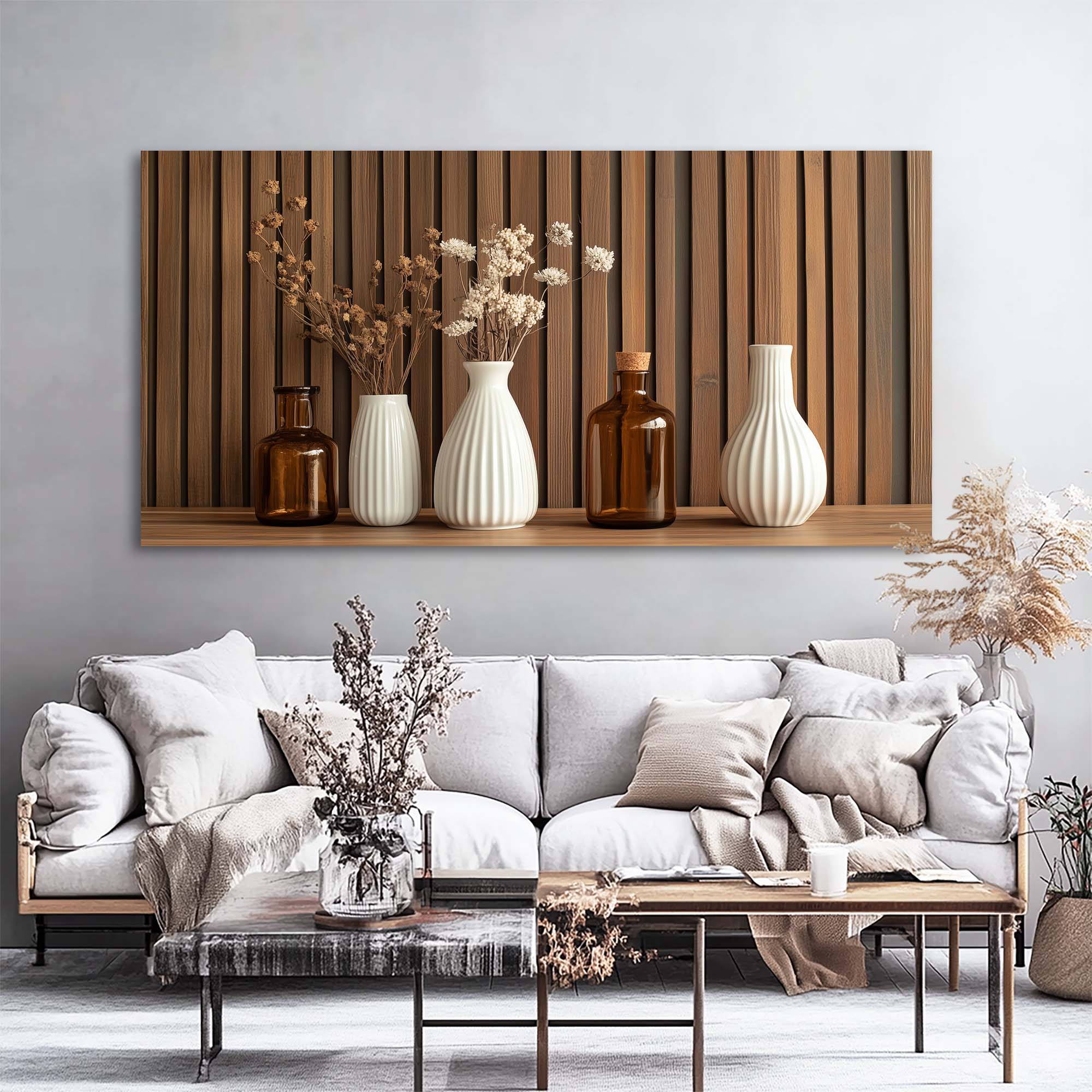 Brown Wildlife Nature Wall Art Modern Canvas Painting Prints Artwork Office Hallway Bedroom Living Room Decor