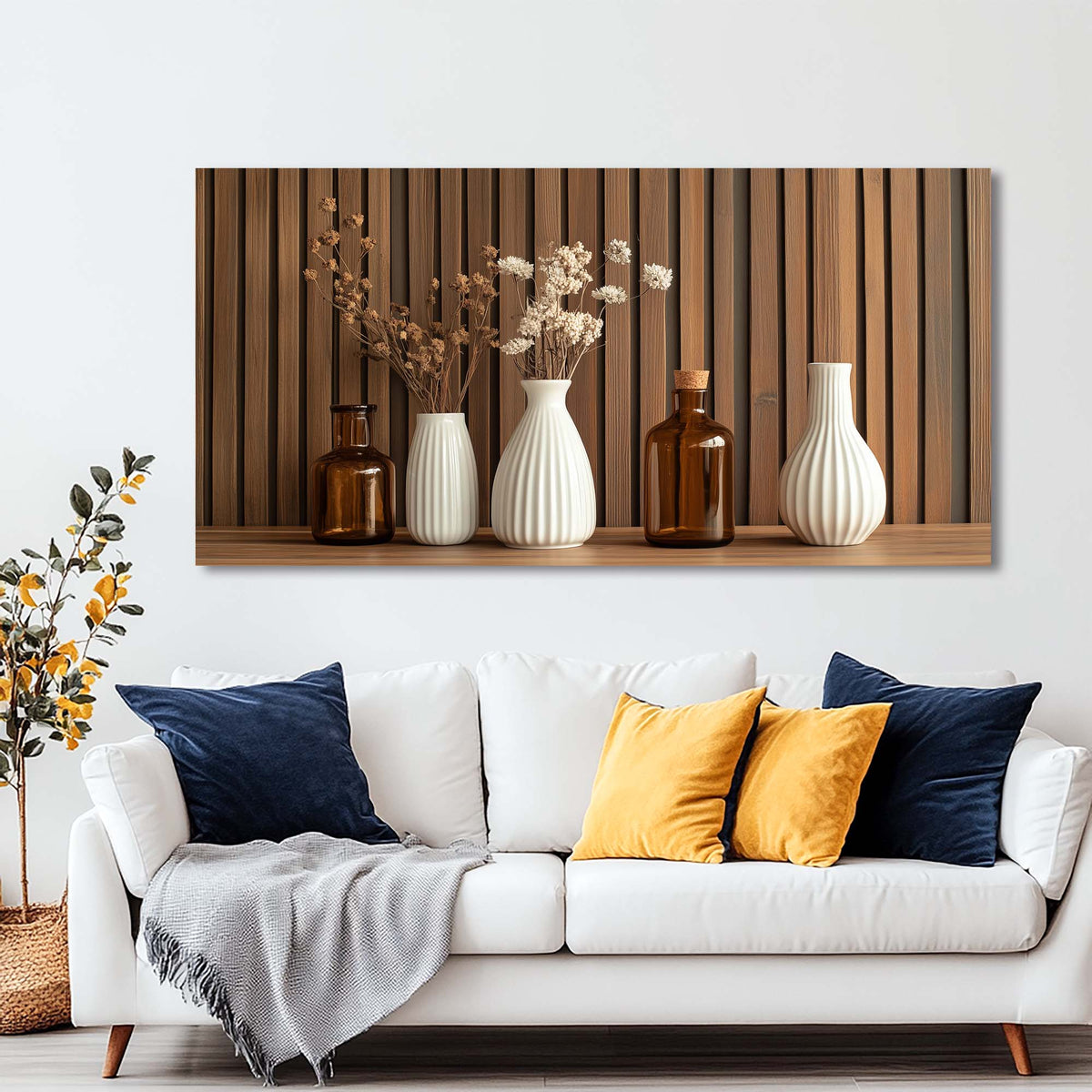 Brown Wildlife Nature Wall Art Modern Canvas Painting Prints Artwork Office Hallway Bedroom Living Room Decor
