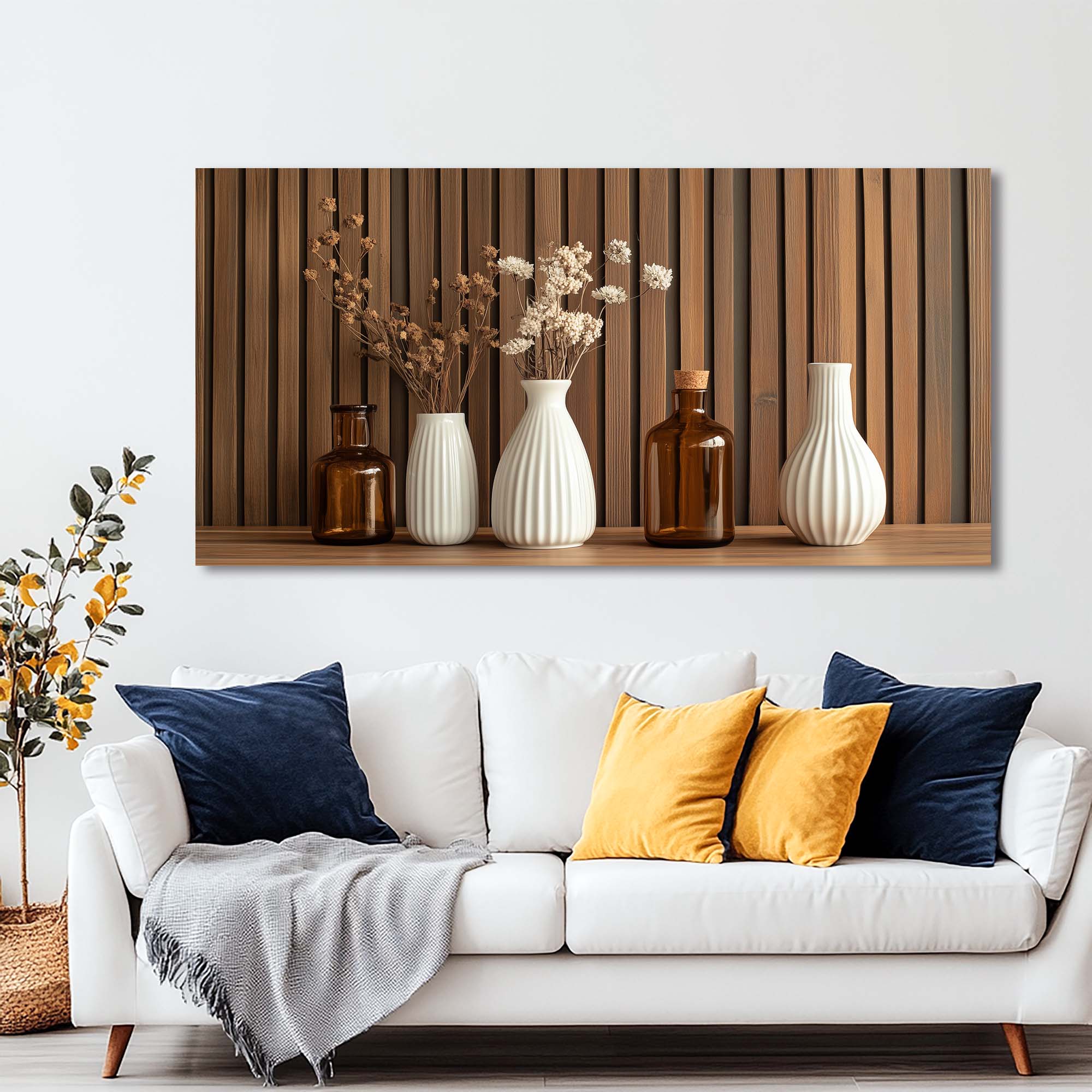Brown Wildlife Nature Wall Art Modern Canvas Painting Prints Artwork Office Hallway Bedroom Living Room Decor
