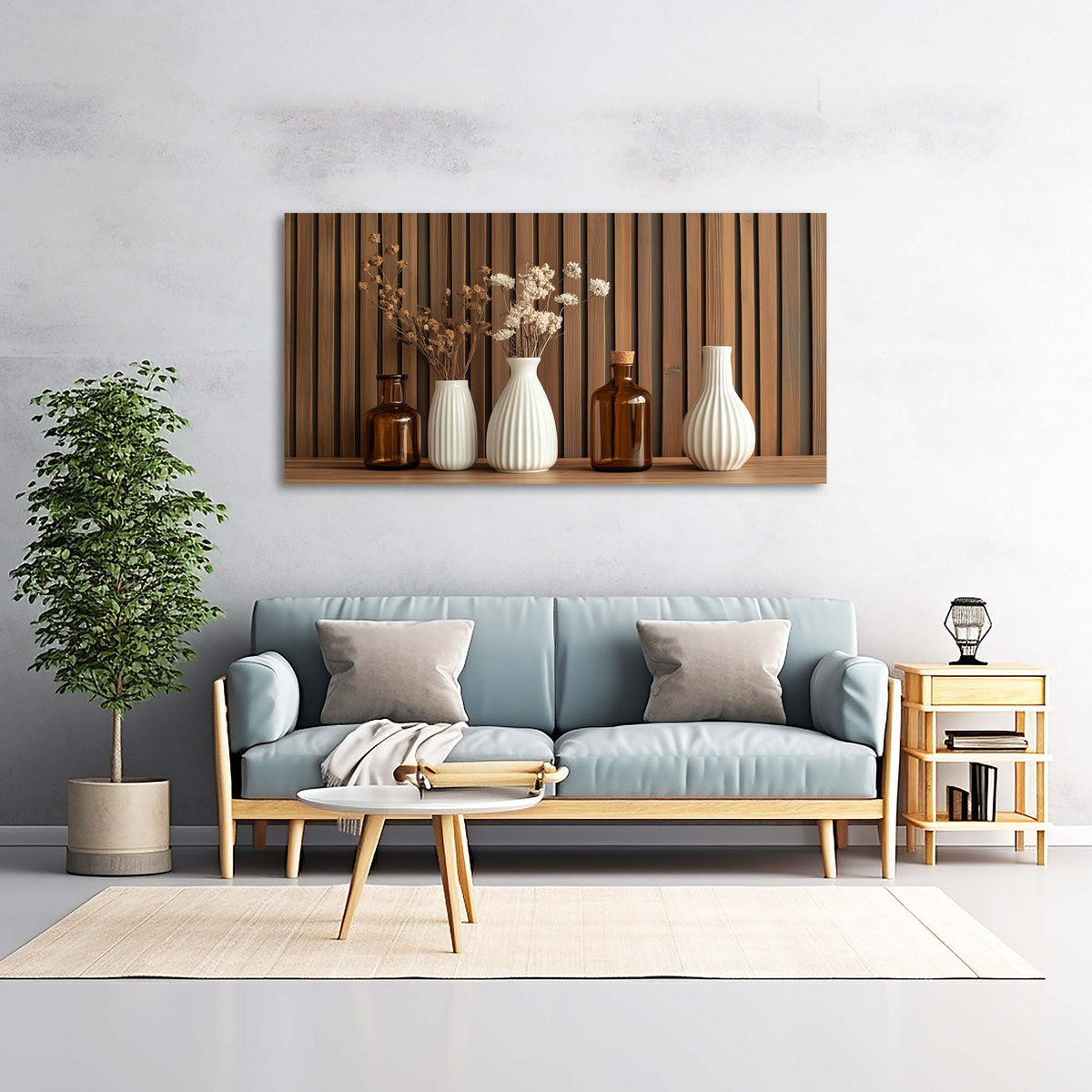 Brown Wildlife Nature Wall Art Modern Canvas Painting Prints Artwork Office Hallway Bedroom Living Room Decor