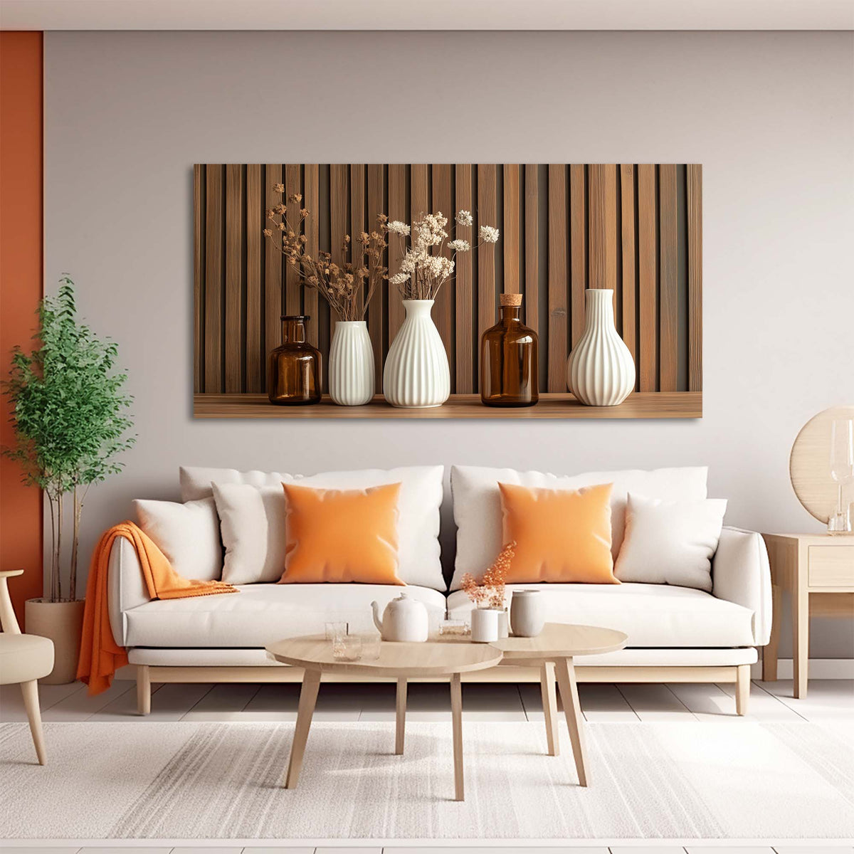 Brown Wildlife Nature Wall Art Modern Canvas Painting Prints Artwork Office Hallway Bedroom Living Room Decor