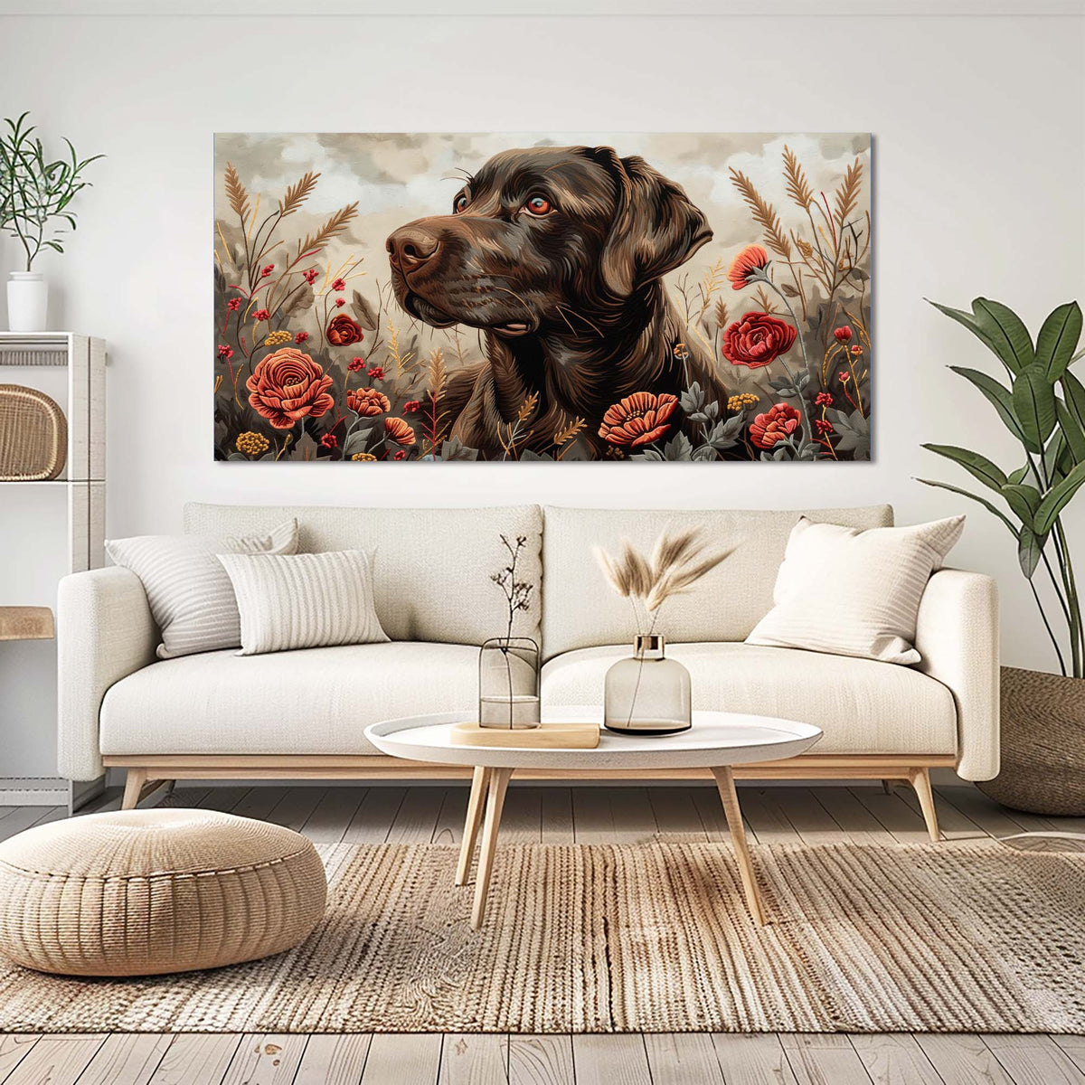 Green Mysterious Nature Canvas Wall Art for Living Room Prints Artwork Bedroom Office Decor