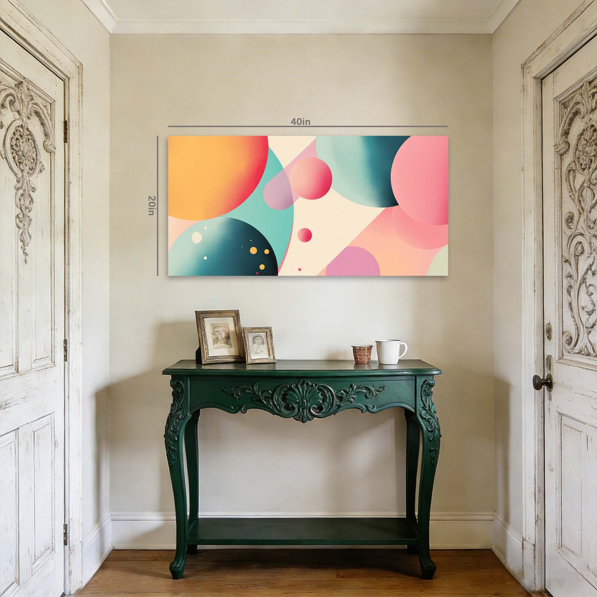 Orange Abstract Wall Art Paintings Print Canvas Painting Prints Modern Artwork Office Living Room Over the Couch Bedroom Decor