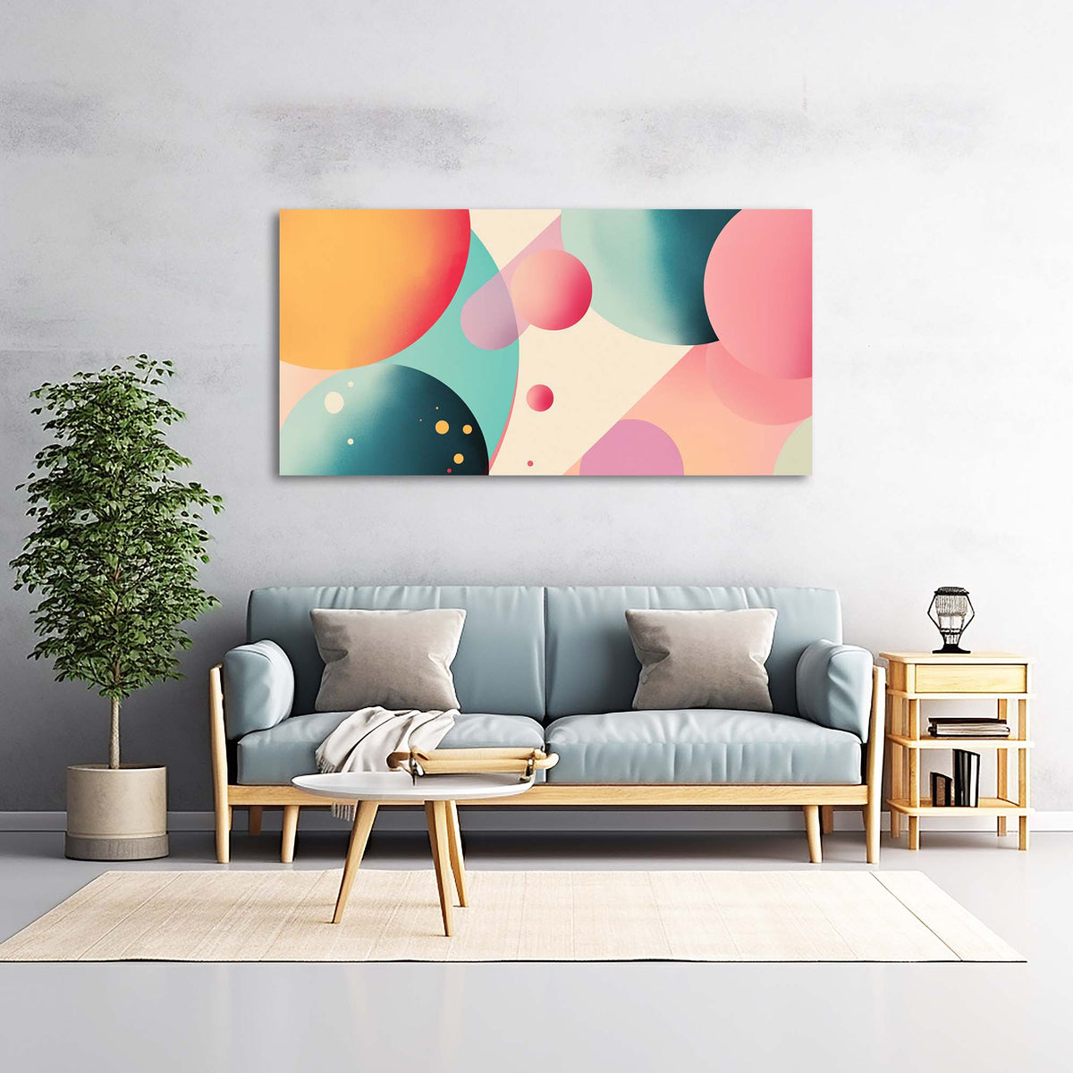 Orange Abstract Wall Art Paintings Print Canvas Painting Prints Modern Artwork Office Living Room Over the Couch Bedroom Decor