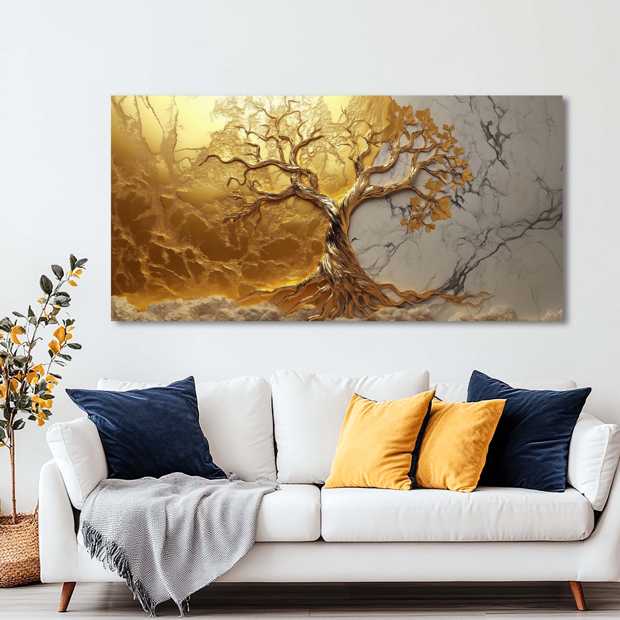 White Abstract Wall Art Paintings Print Canvas Painting Prints Modern Artwork Office Living Room Over the Couch Bedroom Decor