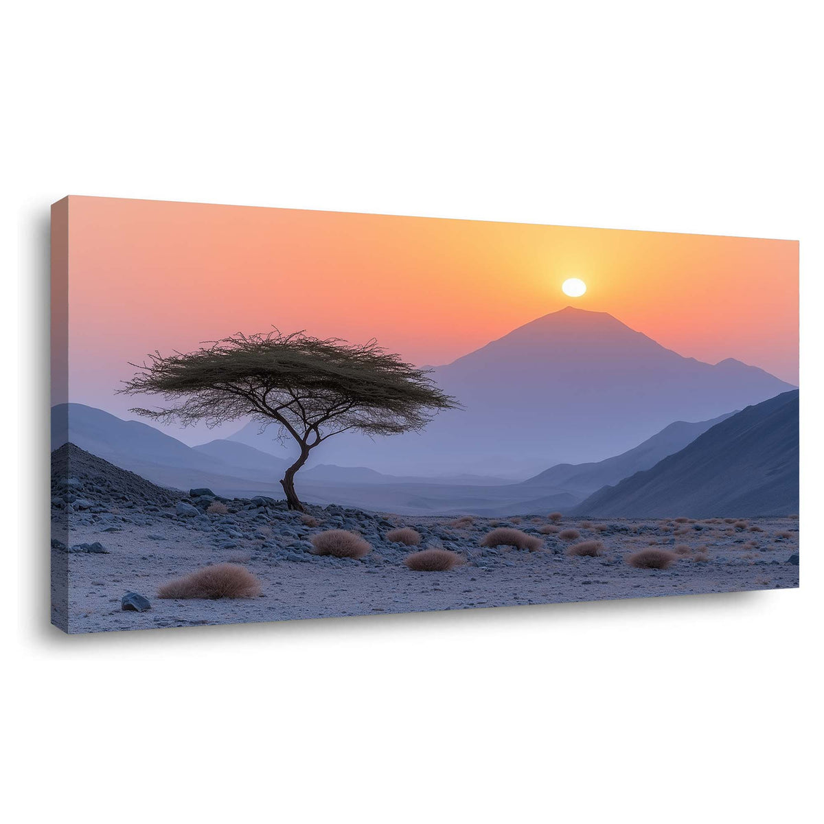 Red Mysterious Nature Wall Art for Living Room Canvas Painting Prints Artwork Family Bedroom Office Decor
