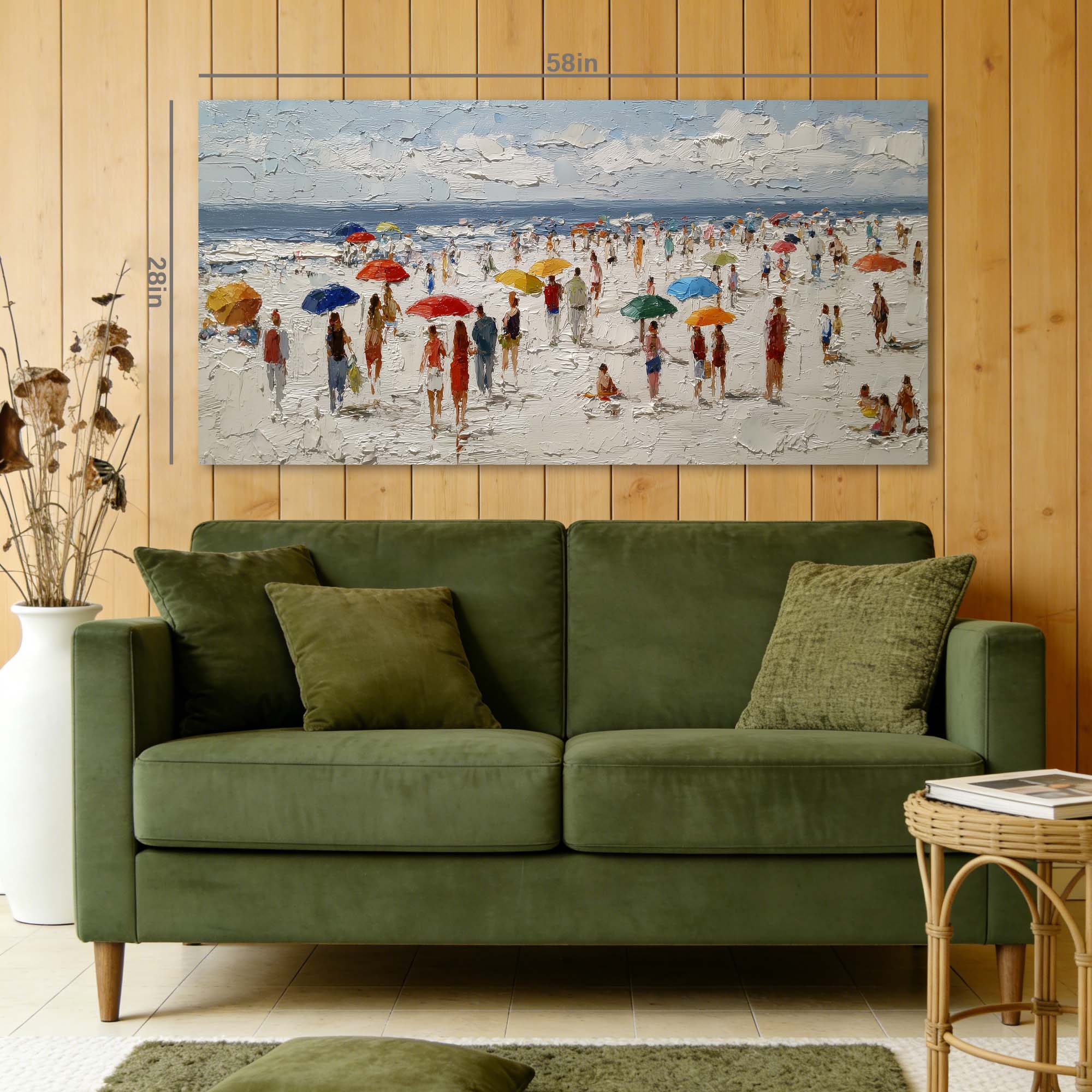 Blue Nature Wall Art Paintings Print Canvas Painting Prints Modern Artwork Office Living Room Over the Couch Bedroom Decor