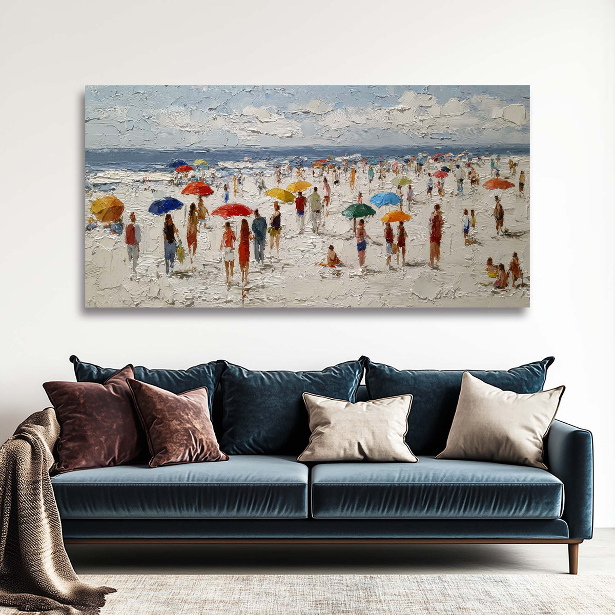 Blue Nature Wall Art Paintings Print Canvas Painting Prints Modern Artwork Office Living Room Over the Couch Bedroom Decor