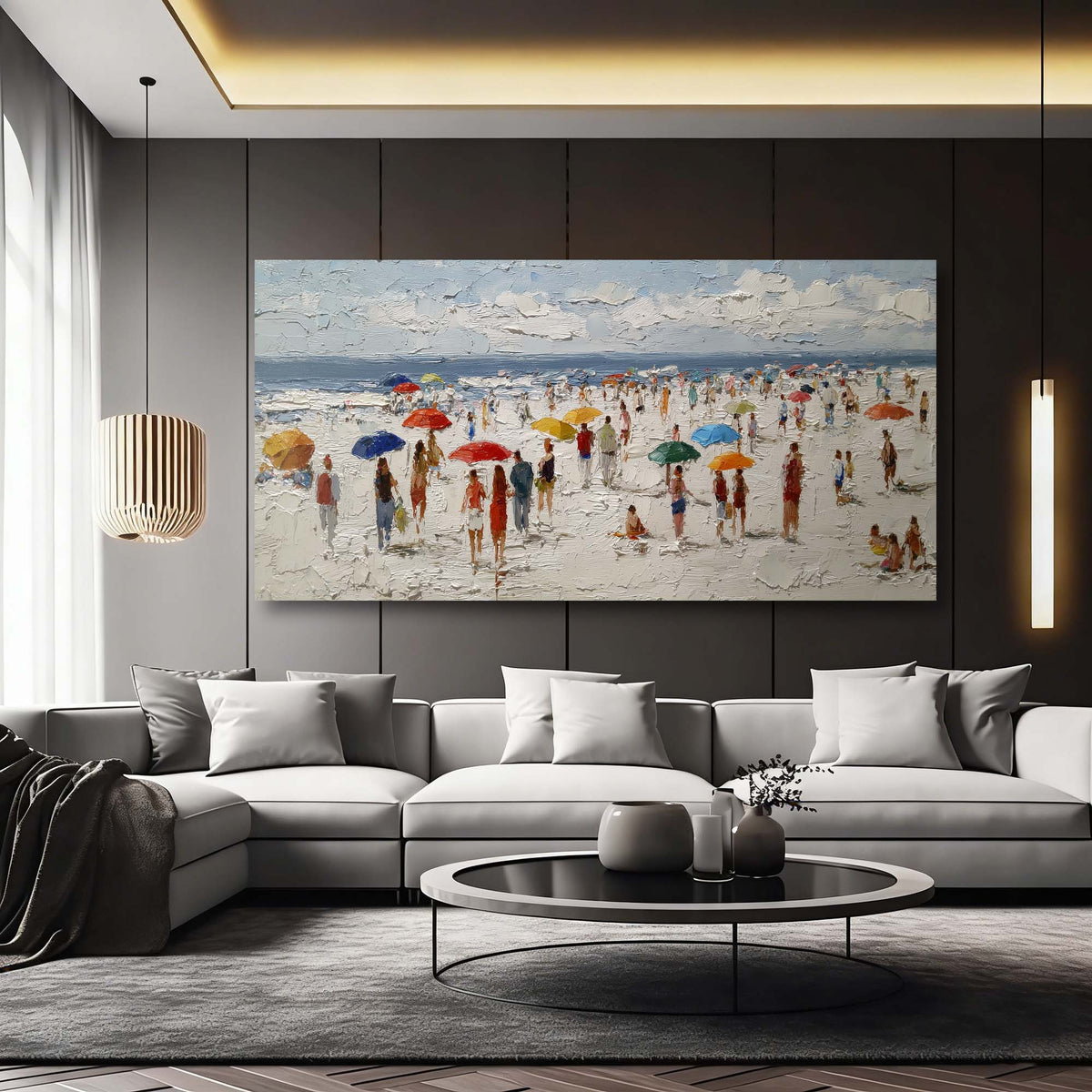 Blue Nature Wall Art Paintings Print Canvas Painting Prints Modern Artwork Office Living Room Over the Couch Bedroom Decor