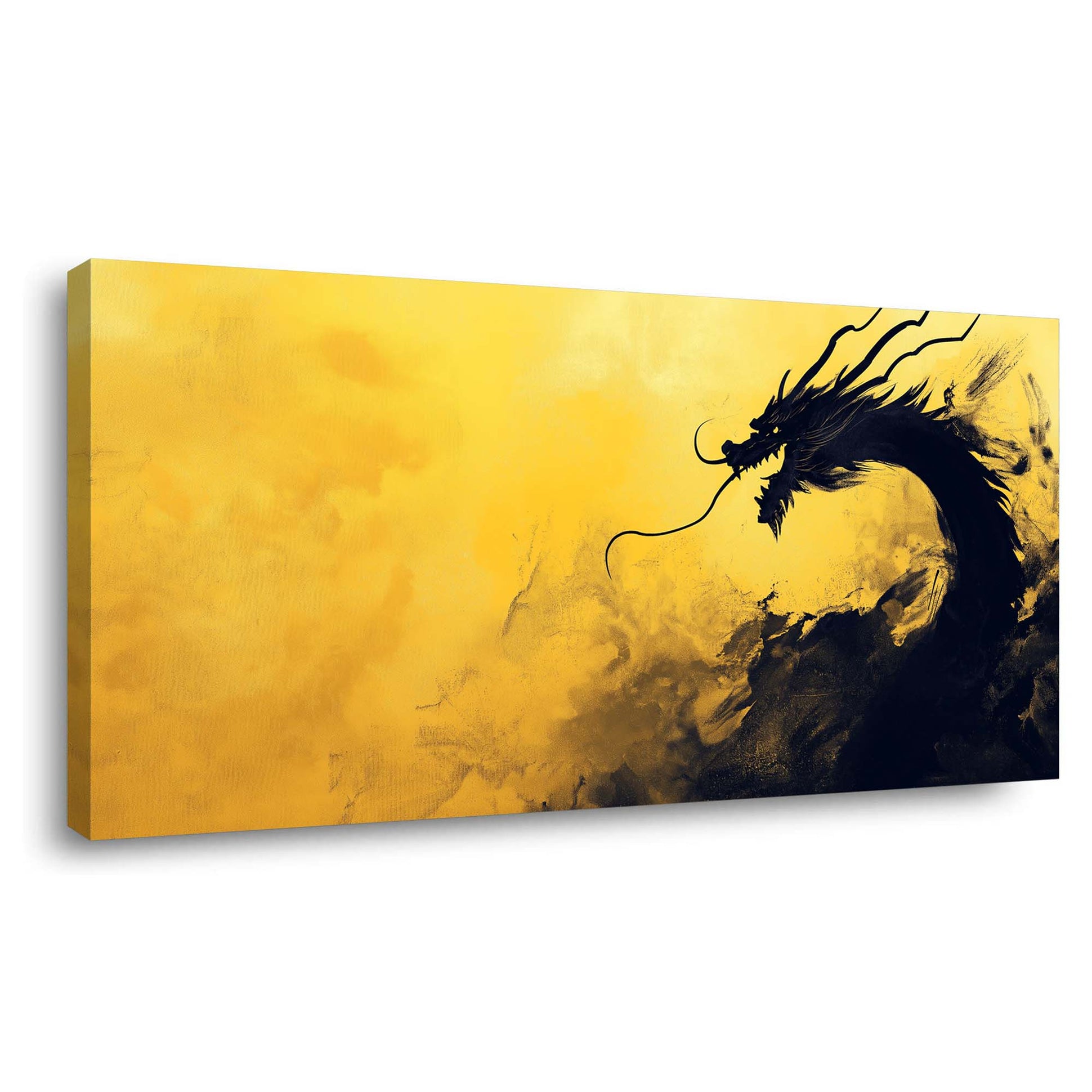 Black Oriental Fairytale Canvas Wall Art for Living Room Prints Artwork Bedroom Office Decor