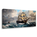 Khaki Nautical Nature Wall Art Modern Canvas Painting Prints Artwork Office Hallway Bedroom Living Room Decor