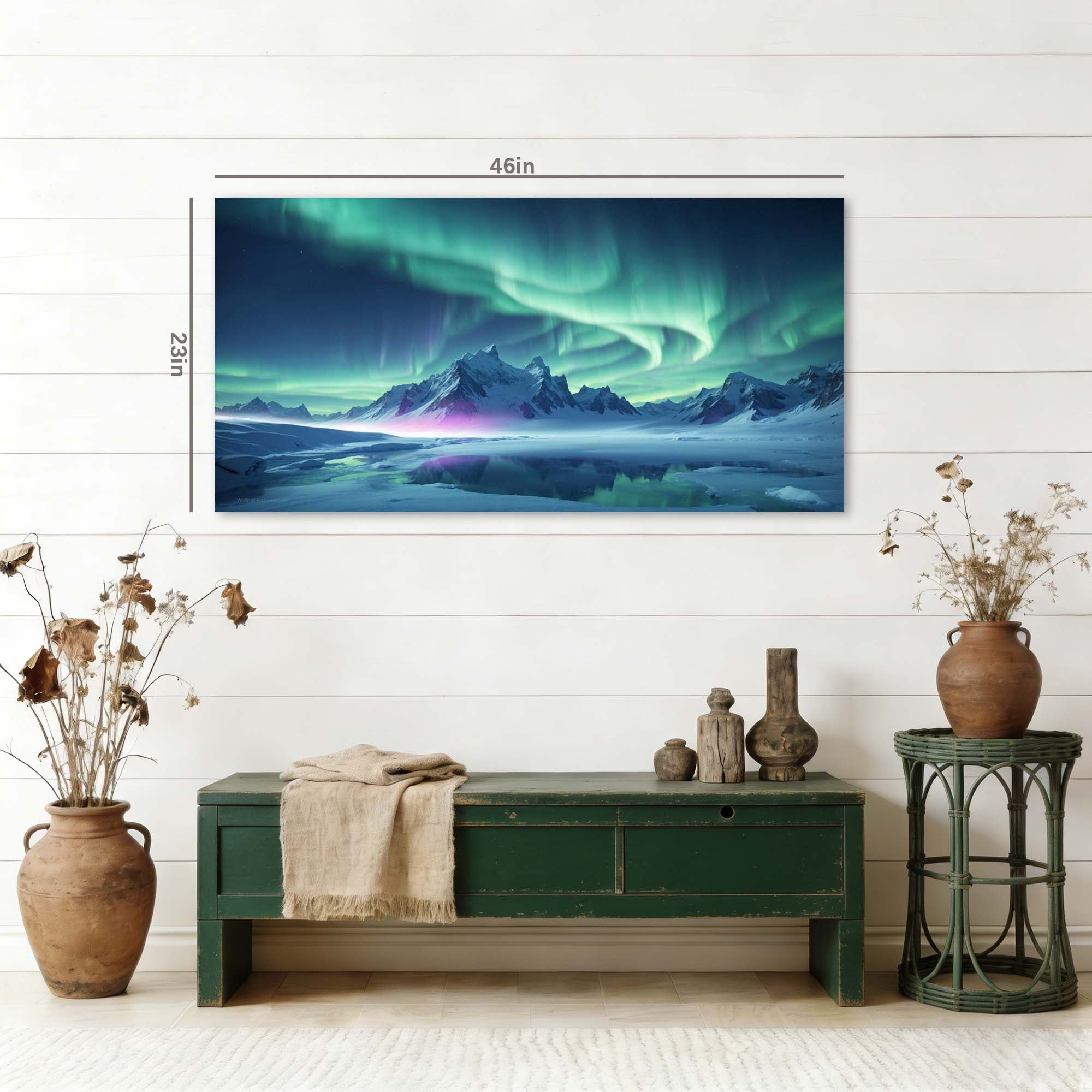 Navy Blue Nature Wall Art for Living Room Canvas Painting Prints Art Deco Artwork Office Bedroom Decor