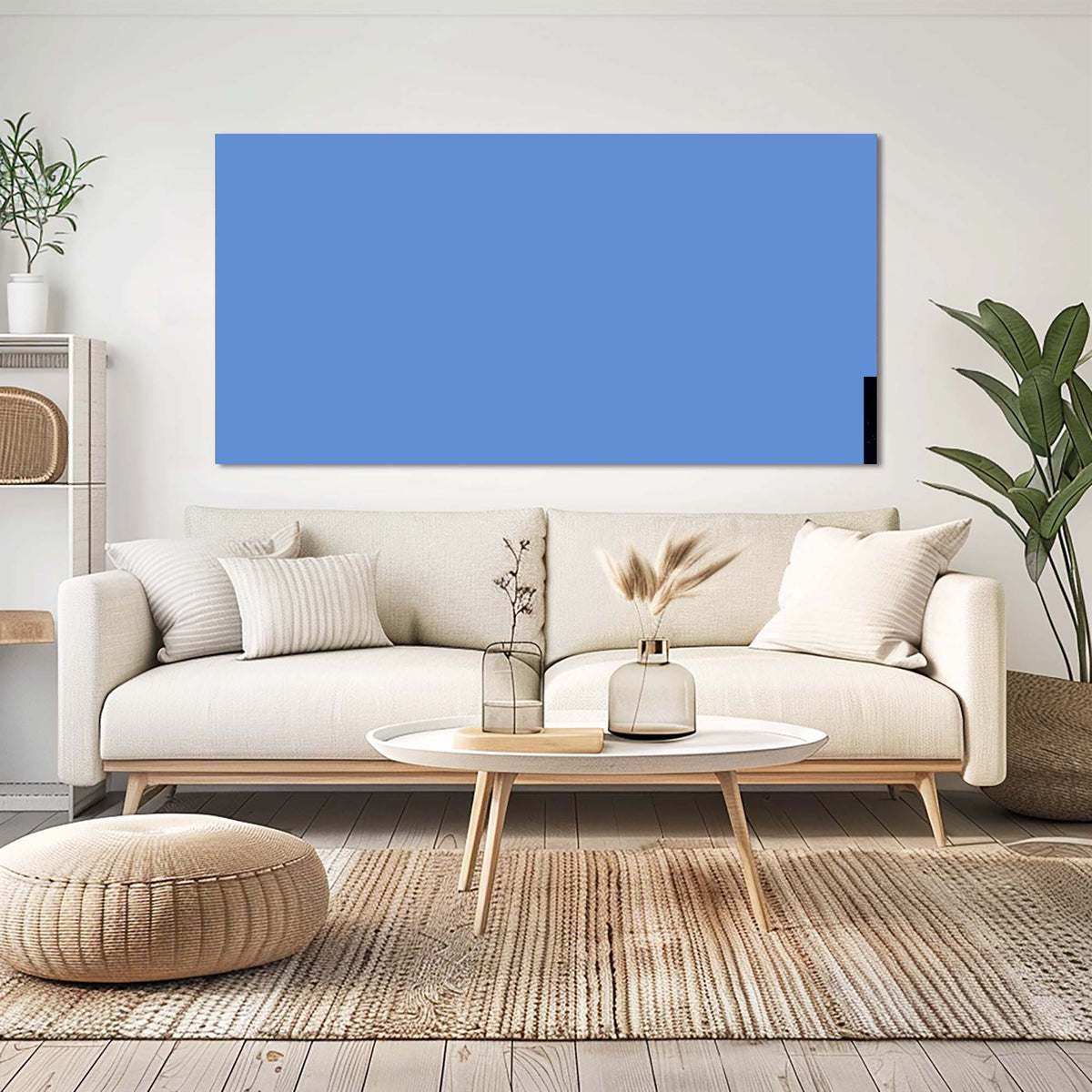 Navy Blue Nature Wall Art Paintings Print Canvas Painting Prints Modern Artwork Office Living Room Over the Couch Bedroom Decor