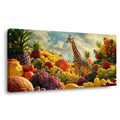 Grape Fantasy Animals Wall Art for Living Room Canvas Painting Prints Artwork Family Bedroom Office Decor